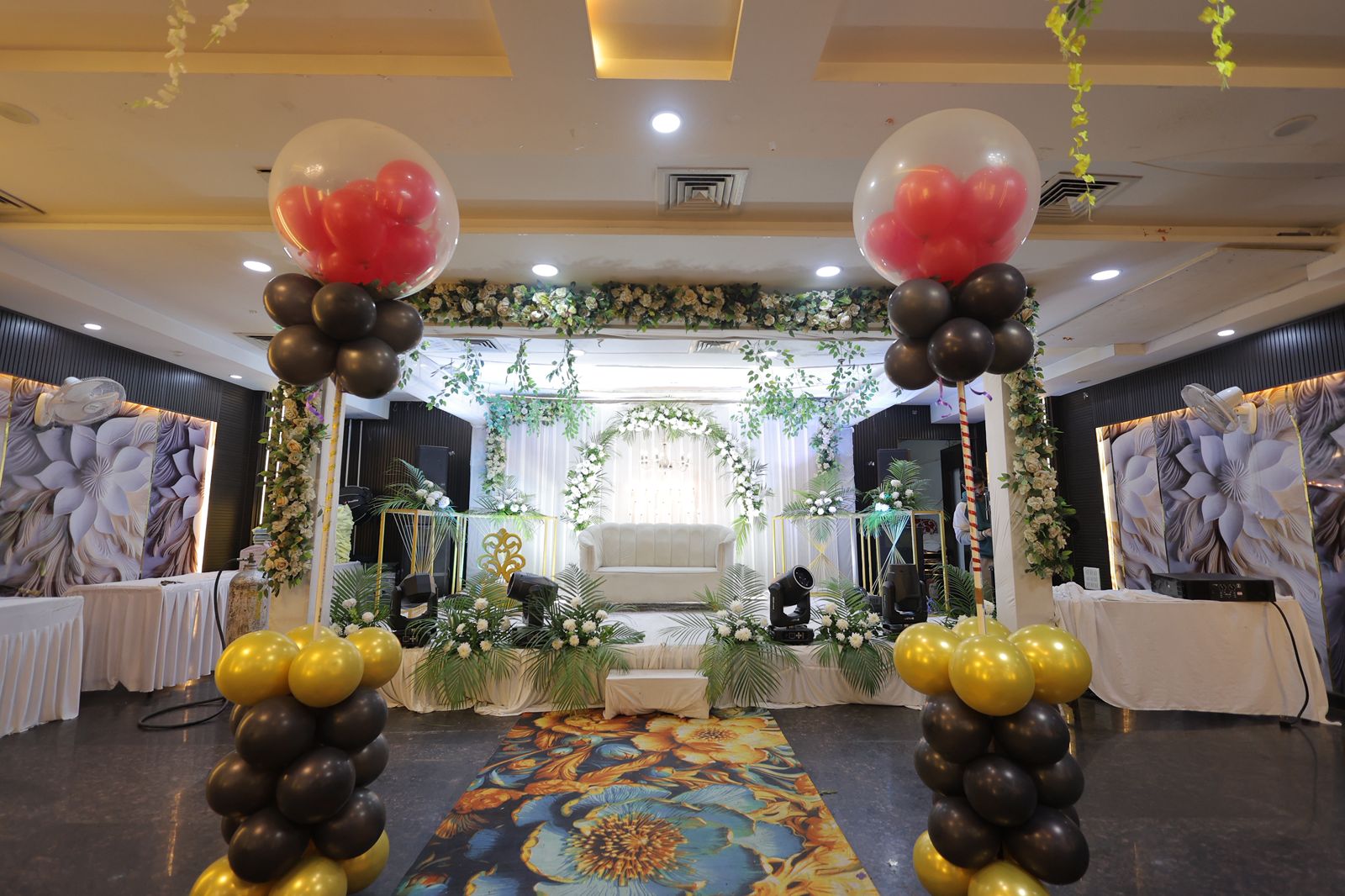 Wedding celebration at Agra Grande Banquet