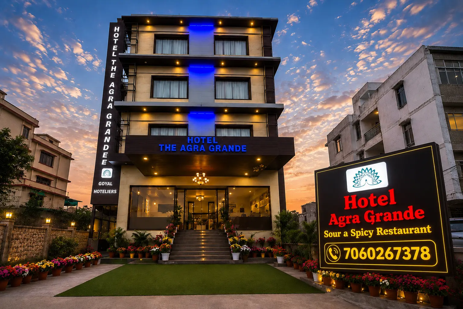 Hotel The Agra Grande Near Taj Mahal Agra