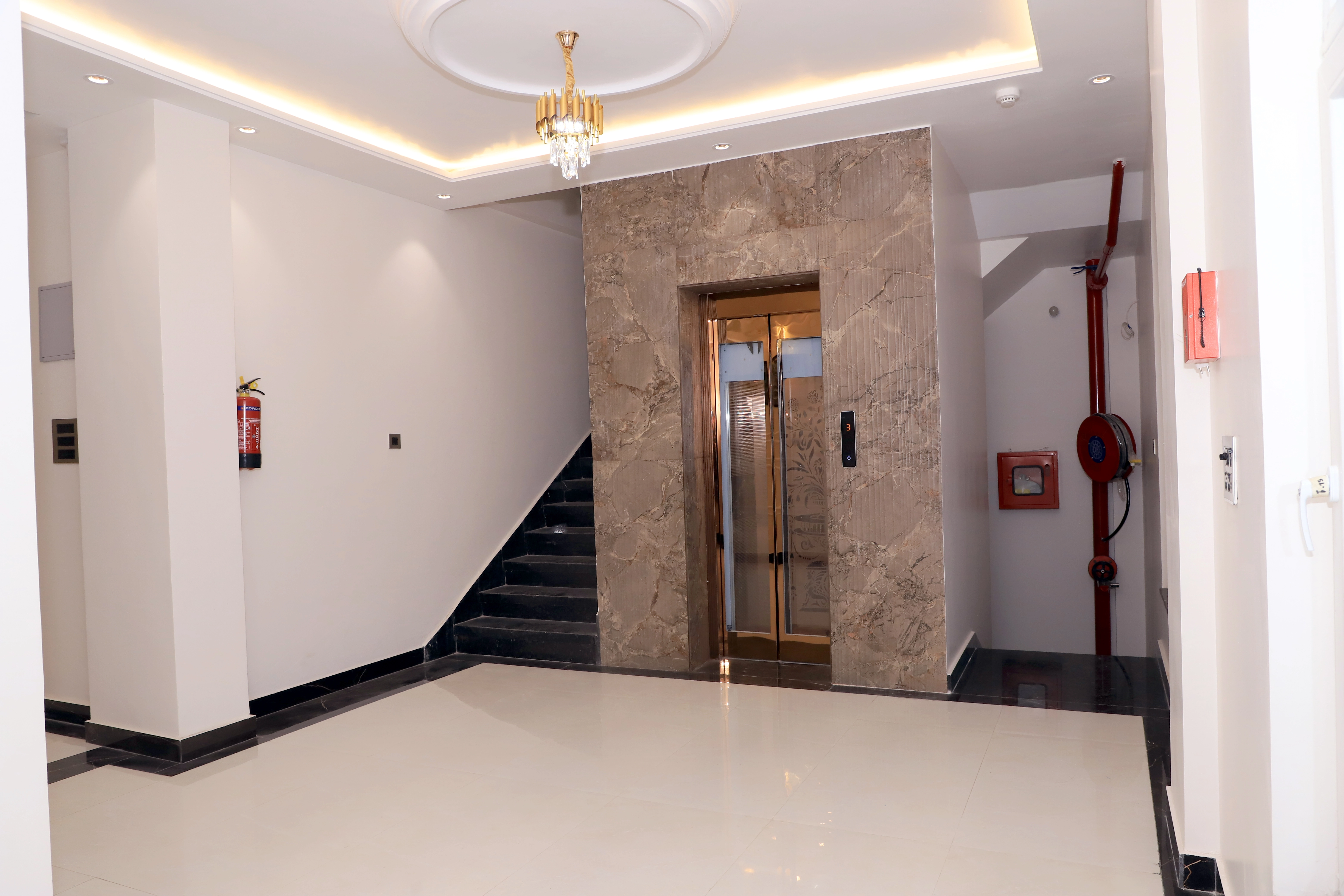 Lobby of Hotel Anjil Vrindavan