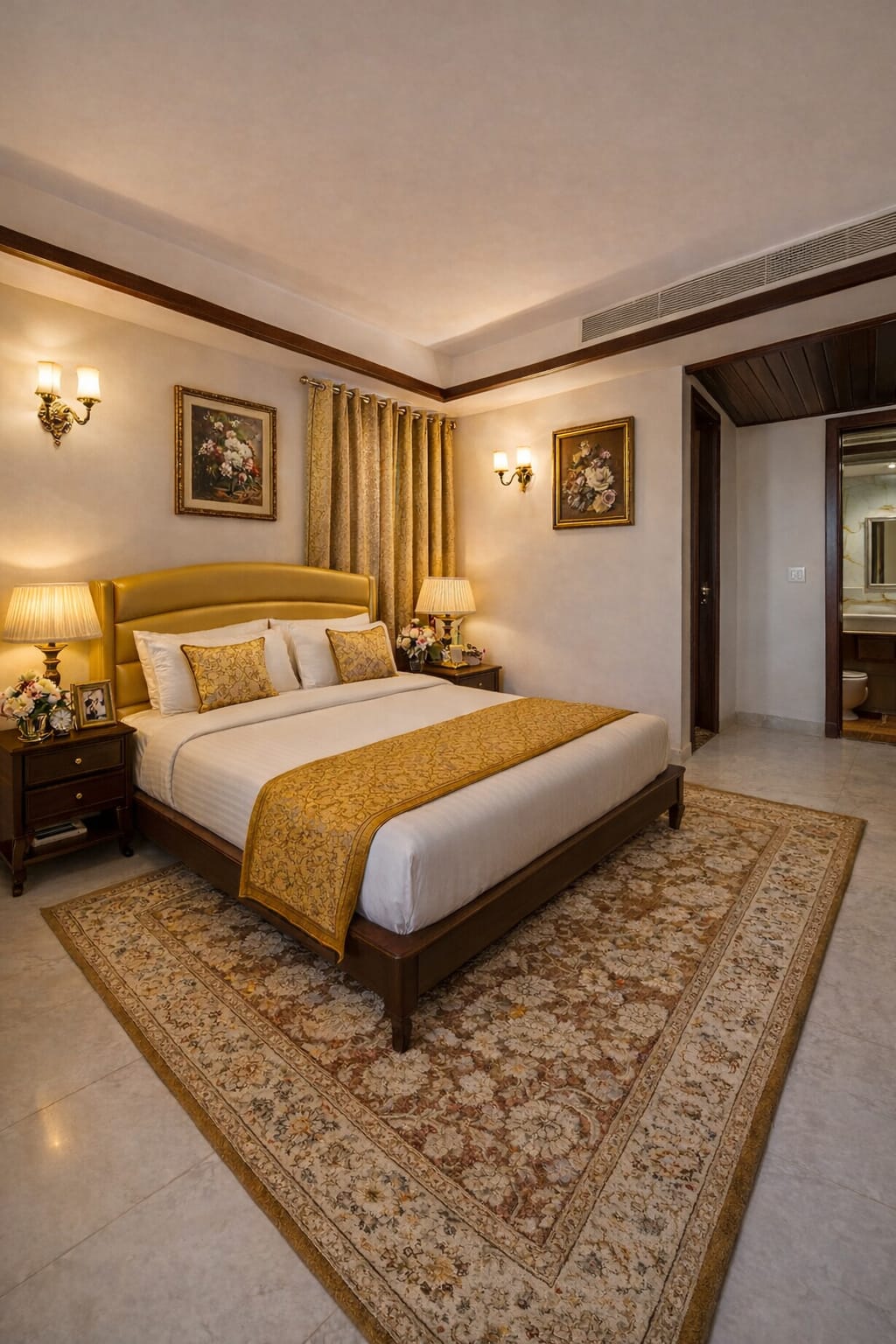Luxury Hotel Room at Hotel The Agra Grande